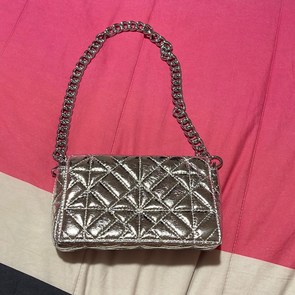 Chrome Chained Handbag